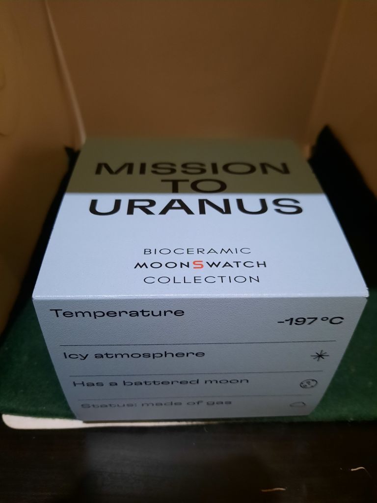 Swatch - Moonswatch - Mission to  Uranus