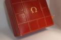 Omega Seamaster  red wodden box 10x10x5cm 1960