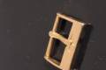 Omega pin buckle (tüskecsat) 18k gold 16mm