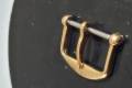 IWC-pin buckle-18k solid  gold