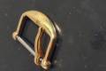 IWC-pin buckle-18k solid  gold