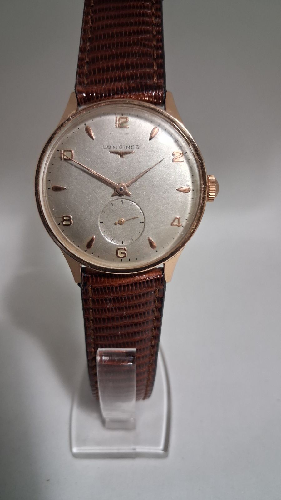 Longines-Calatrava-Jumbo-4915-cal27-1953-18k rose gold