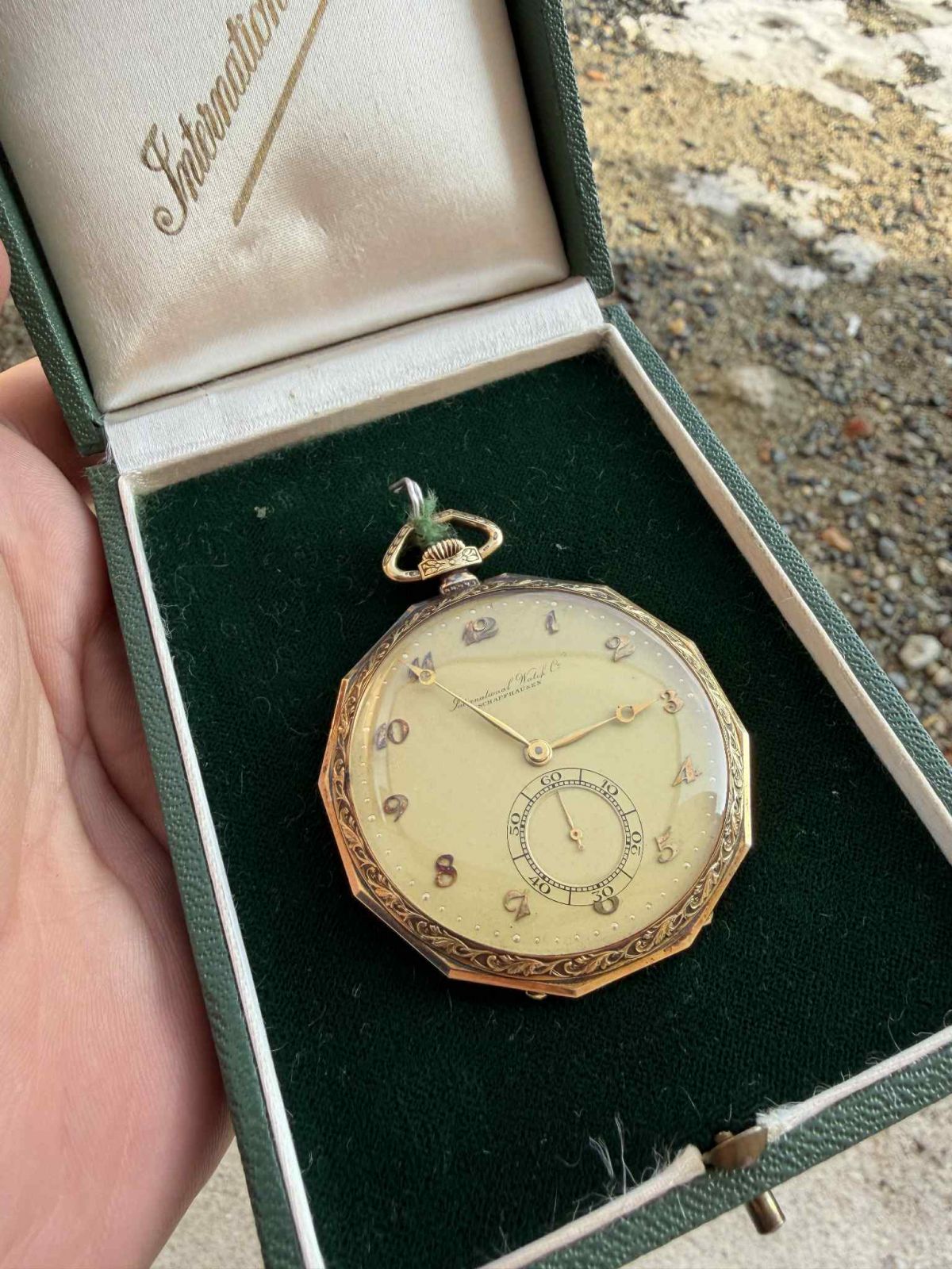 IWC-Lepine Tailcoat watch-cal73-1929-14kgold