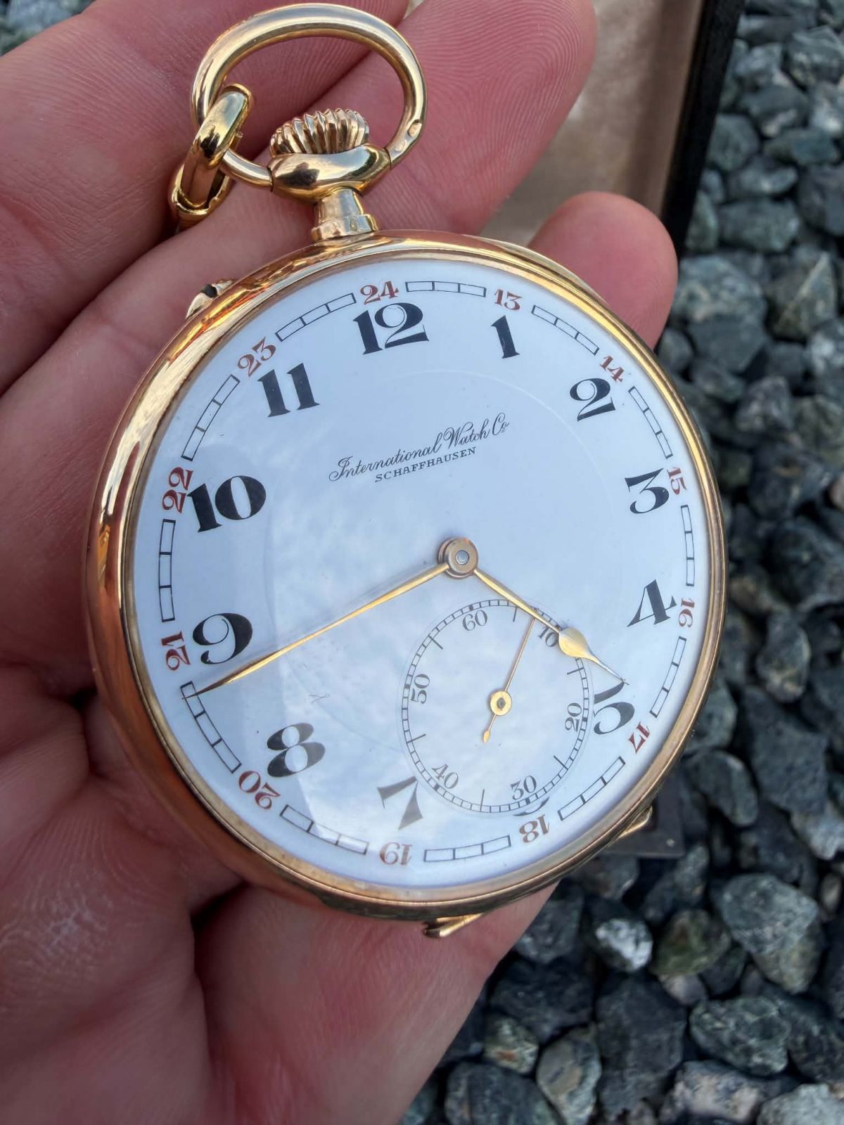 IWC Lepine cal 65-1914-14k gold